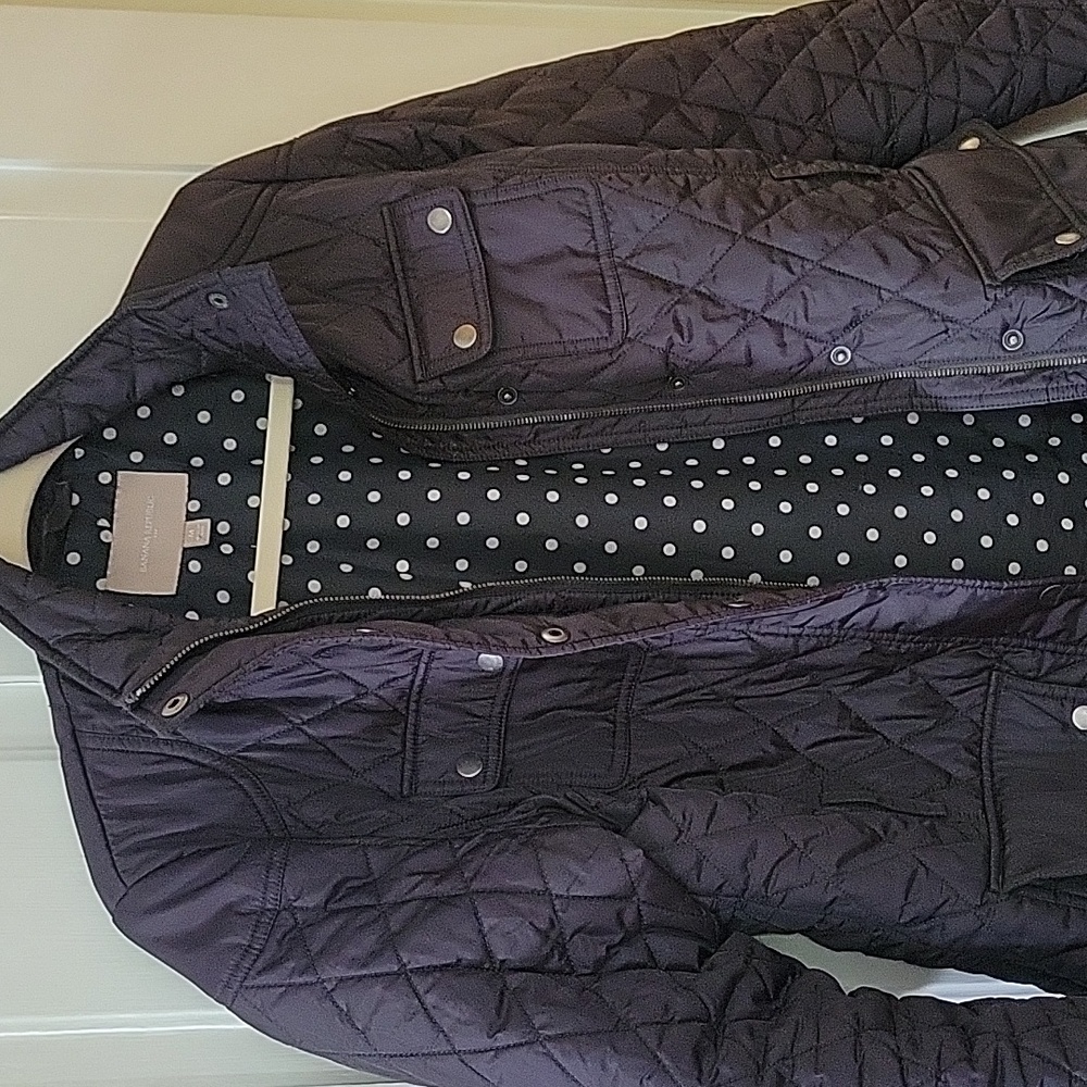 Womens Banana Republic Belted Quilt Jacket 💙